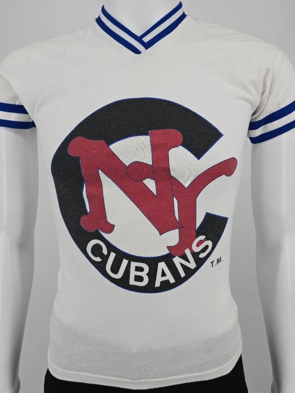 Vintage 1990s New York Cubans Negro League Baseball Museum T-Shirt (Youth M)